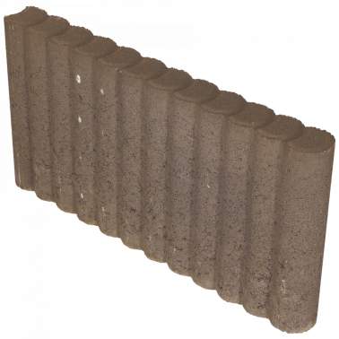 Minirondobandpalissade 6x40x50cm bruin
