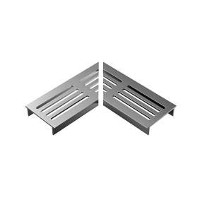 Ultra Drain Silverline Straight Rooster L-hoek