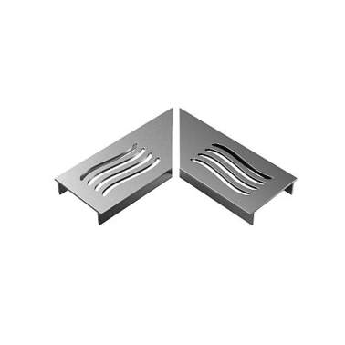 Ultra Drain Silverline Straight Rooster L-hoek