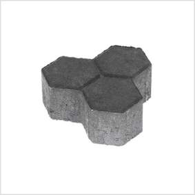 klik voor meer informatie over T-3 steen 8cm KOMO zwart T-3 steen 8cm KOMO zwart