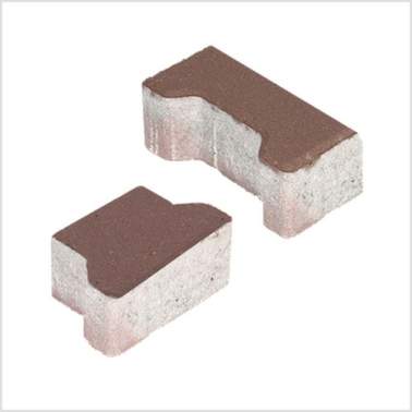 H-profielsteen 8cm passtuk KOMO heidepaars