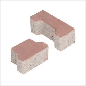 klik voor meer informatie over H-profielsteen 10cm passtuk KOMO rood H-profielsteen 10cm passtuk KOMO rood