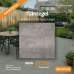 Tuintegel 60x60x4 cm Terrazza taupe