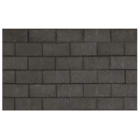 Ecotop Betonklinker 21x10,5x8cm normaal facet antraciet