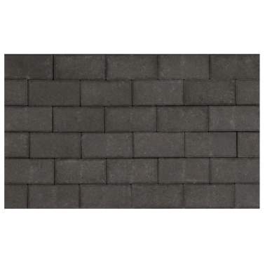 Ecotop Betonklinker 21x10,5x8cm normaal facet antraciet