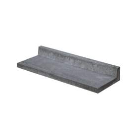 Schellevis Oudhollands Traptrede 40x15x100cm Grijs