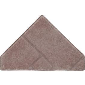 Ecotop Base Bisschopsmuts 29,5x5x19,5x8cm normaal facet heidekleur met schijnvoeg bss KOMO PL2