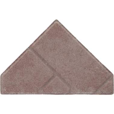 Ecotop Base Bisschopsmuts 29,5x5x19,5x8cm normaal facet heidekleur met schijnvoeg bss KOMO PL2