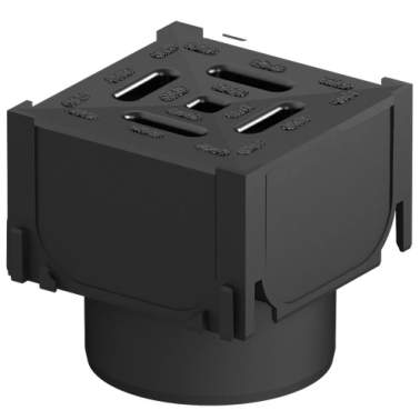 ACO Hexaline Hoekelement Zwart Tuinvisie