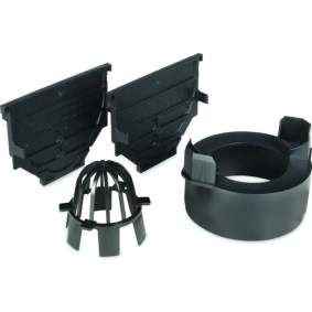 ACO Hexaline Set (2x Eindstuk/Bladkorf/Onderuitloop) Tuinvisie