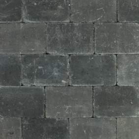 Metro Trommelsteen 20x30x6cm antraciet