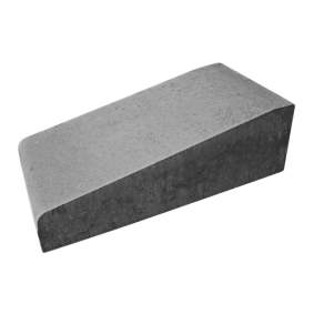 Inritband 30x60x12/20cm tussenstuk grijs