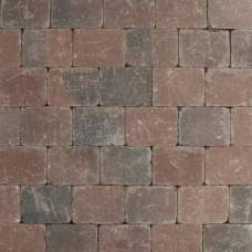 Metro Trommelsteen 15x20x6cm rood genuanceerd