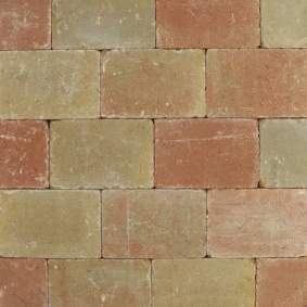 Metro Trommelsteen 20x30x6cm terrageel