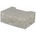 Ecotop Base Randsteen 20x13,4/11,5x8cm normaal facet grijs KOMO PL2