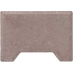 Ecotop Base Randsteen 20x13,4/11,5x8cm normaal facet heidekleur KOMO PL2