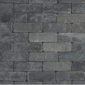 Metro Trommelsteen 21x7x7cm antraciet