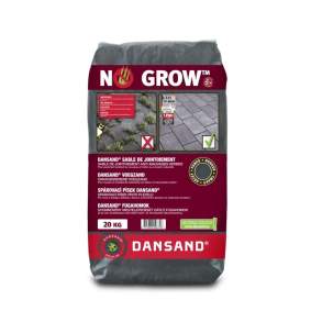 Dansand No Grow Onkruidwerend Voegzand Dark 20kg Tuinvisie