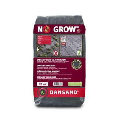 Dansand No Grow Onkruidwerend Voegzand Dark 20kg Tuinvisie
