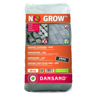 Dansand No Grow Onkruidwerend Voegzand Grey 20kg Tuinvisie