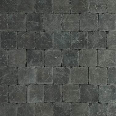 Metro Trommelsteen 15x15x6cm S antraciet