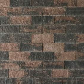 Wallblock Split 12x12x30cm Brons