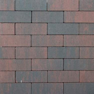 Strackstone Crown GRN+ DF 21x7x8 vlak wijnr/hav genuanceerd