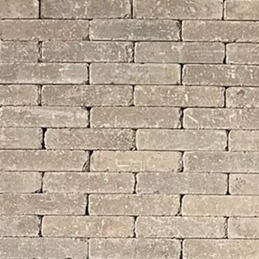 Tambour 21x7x7cm Taupe