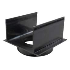 Star Drain 65/100 - Gootverbindingsstuk - 80mm onderuitloop Tuinvisie