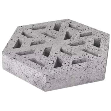 Schellevis Oudhollands Eco-Tegel 37,5x37,5x7cm Grijs