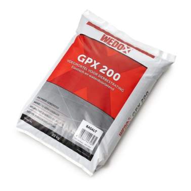 Voegmortel Wedox FPX 200 Polymeer 20 kg basalt