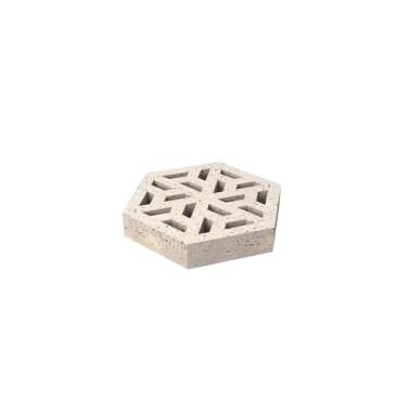 Schellevis Oudhollands Eco-Tegel 37,5x37,5x7cm Creme