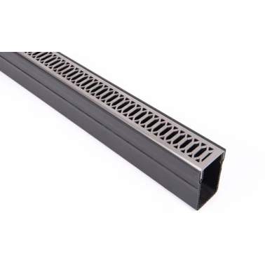 Star Drain 65/100 Lijngoot - Viking-Line (RVS-Inox) 100cm Tuinvisie