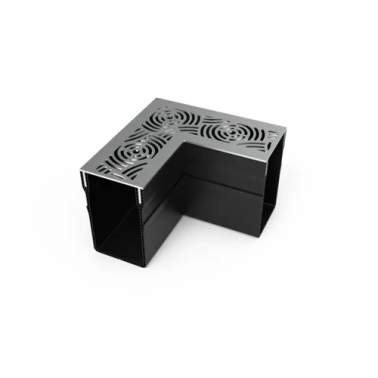 Star Drain 65/100 Hoekstuk - Falcon-Line (RVS-Inox) Tuinvisie