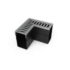 Star Drain 65/100 Hoekstuk - Viking-Line (RVS-Inox) Tuinvisie