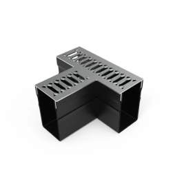 Star Drain 65/100 T-stuk - Viking-Line (RVS-Inox) Tuinvisie