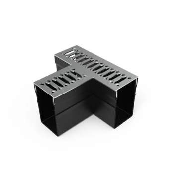 Star Drain 65/100 T-stuk - Viking-Line (RVS-Inox) Tuinvisie