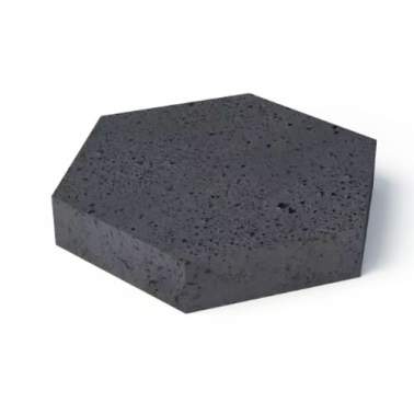 Schellevis Oudhollands 6-kant tegel 37,5x37,5x7 cm Antraciet