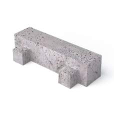 Schellevis Oudhollands Betonklinker met Nokken 40x10x10 Grijs