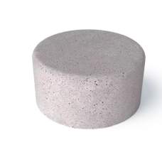 Schellevis Oudhollands Zitelement Rond 100x40 cm Grijs