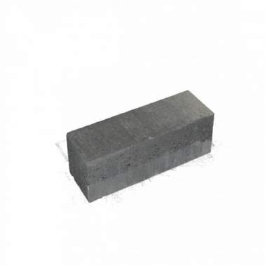 Stapelblok 14x14x56cm strak grijs zwart