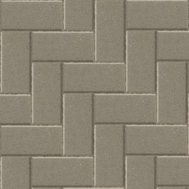 PARTIJ Opritsteen betonklinker 21,5x10,5x6cm grijs met deklaag