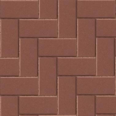 Opritsteen 21x10,5x8cm KOMO rood