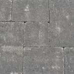 Abbeystones in wildverband 6cm nero antraciet