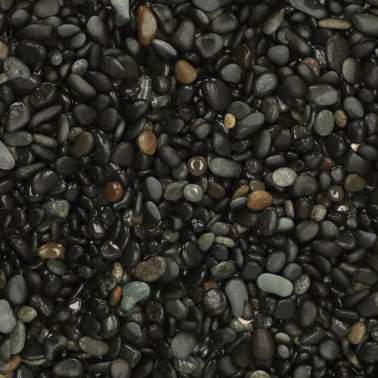 Beach pebbles black 8-16mm Bigbag 1000kg