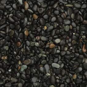 Beach Pebbles black 8-16mm 25 kg