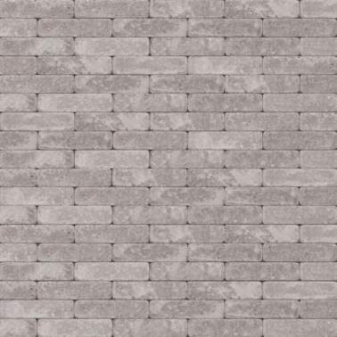 Opritsteen getrommeld 20x5x7 cm Antica taupe
