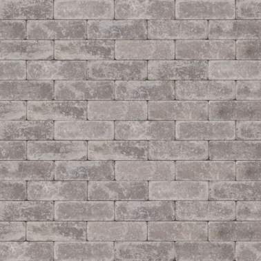 Dikformaat getrommeld 21x7x8 cm Antica taupe