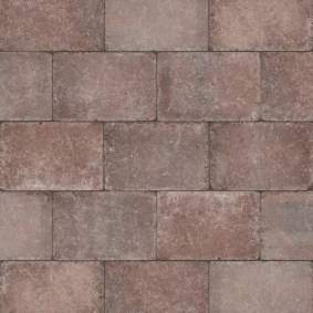 klik voor meer informatie over Opritsteen getrommeld 20x30x6 cm Antica rood bruin Opritsteen getrommeld 20x30x6 cm Antica rood bruin