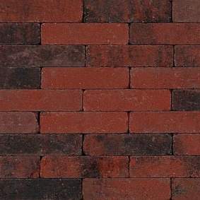 klik voor meer informatie over Trommel waalformaat 20x5x7cm rood zwart Trommel waalformaat 20x5x7cm rood zwart
